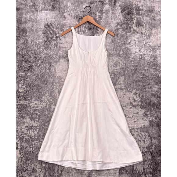 ME+EM Dress 2 Womens White Contour Seamed Pocketed - Picture 3 of 8